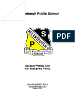 Helensburgh Public School Welfare Policy