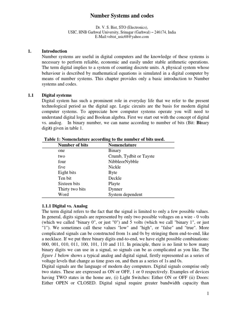 Number system and codes pdf subtraction error detection and