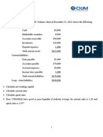 Financial Assignment - MBA