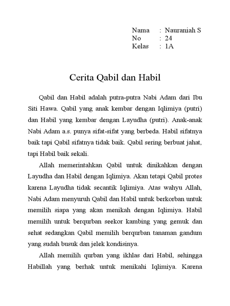 Qabil Dan Habil