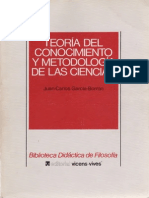 Garcia-Borron, J.C. - Teoría Del Conocimiento y Metodología de Las Ciencias Ed, Vicen-Vives