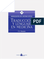 Traducción y Lenguaje en Medicina