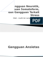 Gangguan Neurotik, Gangguan Somatoform, Dan Gangguan