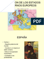 Formacion de Los Estados Modernos Europeos Hist 3ro