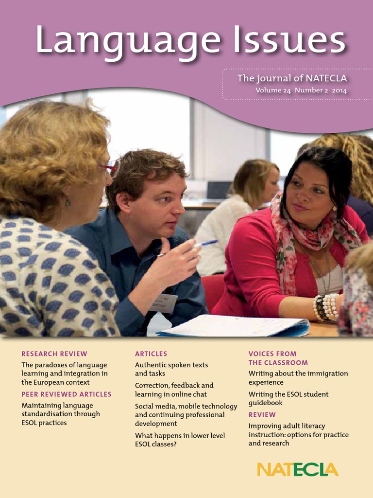 Language Issues 24.2 | PDF | Immigration | Multiculturalism