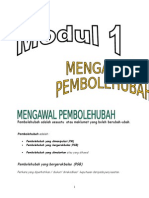 Modul 1 - Pembolehubah