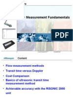 RISONIC 2000 Flow Measurment