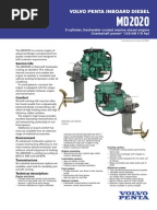 Volvo Penta MD2020 - Operation Manual | Engines