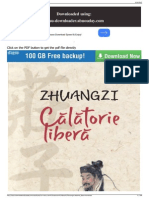 Zhuangzi Calatorie Libera Humanitas (2009)