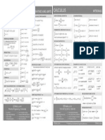 formulario derivadas integrales