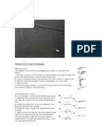 C. Drop Sinker Rig: Palomar Knot