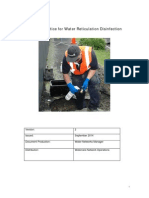 code of Practice For Water Reticulation Disinfection