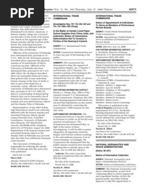 Notice: Import investigations:
Lined paper school supplies from— China, India and Indonesia