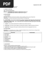 Download I OBJECTIVES Identifying appropriate hand tools Selecting appropriate hand tools  II SUBJECT MATTER              Topic USE OF HANDTOOLS  Reference CONSUMER ELECTRONICS SERVICING LM pp4-14       CONSUMER ELECTRONICS SERVICING TG p 12  III PROCEDURE  APre-Activities  Motivation The teacher will show the students a video presentation of the concept of hand tools  Presentation The teacher will present the lesson for today Use of Hand tools  B   Activity Proper The class will be divided into six  groups The groups will be given tools discuss the tools in the group and identify them if the tool belongs to Driving Tools Soldering Tools Splicing Tools Boring Tools Cutting Tools Auxiliary Tools  Then a representative from each group will explain why the given tool belongs to the kind of basic tools  C   Analysis Let the students drawillustrate the different tools with their functions  D   Abstraction The teacher will show again a tool and ask the students to e by Sherwin Cayetano SN280686685 doc pdf