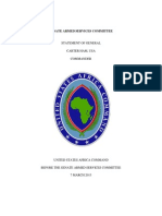 2013 AFRICOM Posture Statment