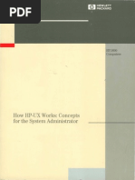 HPUX System Concepts for HP9000