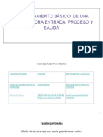 Funcionamiento Básico de Una Computadora Entrada, Proceso Y Salida