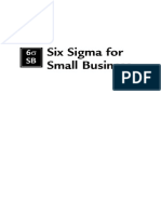 2006 BRUE - Six Sigma for Small Business