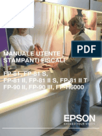 Epson SerieFP Manuale Operatore S