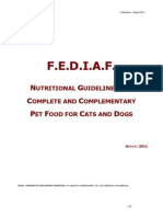 FEDIAF Nutritional Guidelines - Final Version 6-09-11