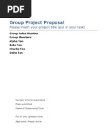 Download Group Project Proposal Template by qwertyu1992 SN28073896 doc pdf