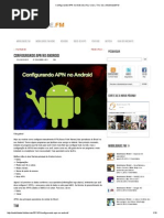 Configurando APN No Android (Vivo, Claro, Tim, Oi) _ MobilidadeFM