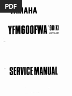 Yfmgoofwa '97(k) Service Manual 01997 by Yamaha