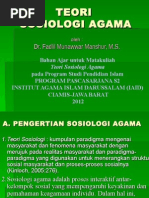 Download Teori Sosiologi Agama by Chairul Rizky SN280769174 doc pdf