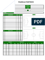 Informe Partido Futbol 11