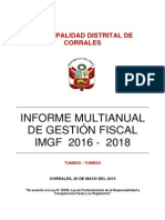 Informe Multuanual de Gestion Fiscal- Corrales