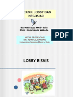 8 Teknik Lobby-Nego Bisnis