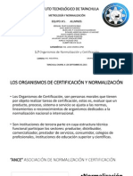 1.7 Organismos de Normalizacion Part 00 y 0