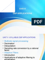 Unit-V DSP
