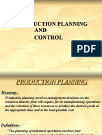 Production Planning and Control L - 1