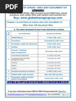 Download OHSAS 18001 Certification Documentation by Global Manager Group SN28081141 doc pdf