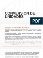 Conversion de Unidades