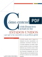 Cómo entender la crisis financiera de los EE-UU