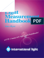 Alex Ryer Light Measurement Handbook