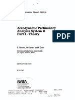 Aerodynamic Preliminary Analysis systemII Theory PDF