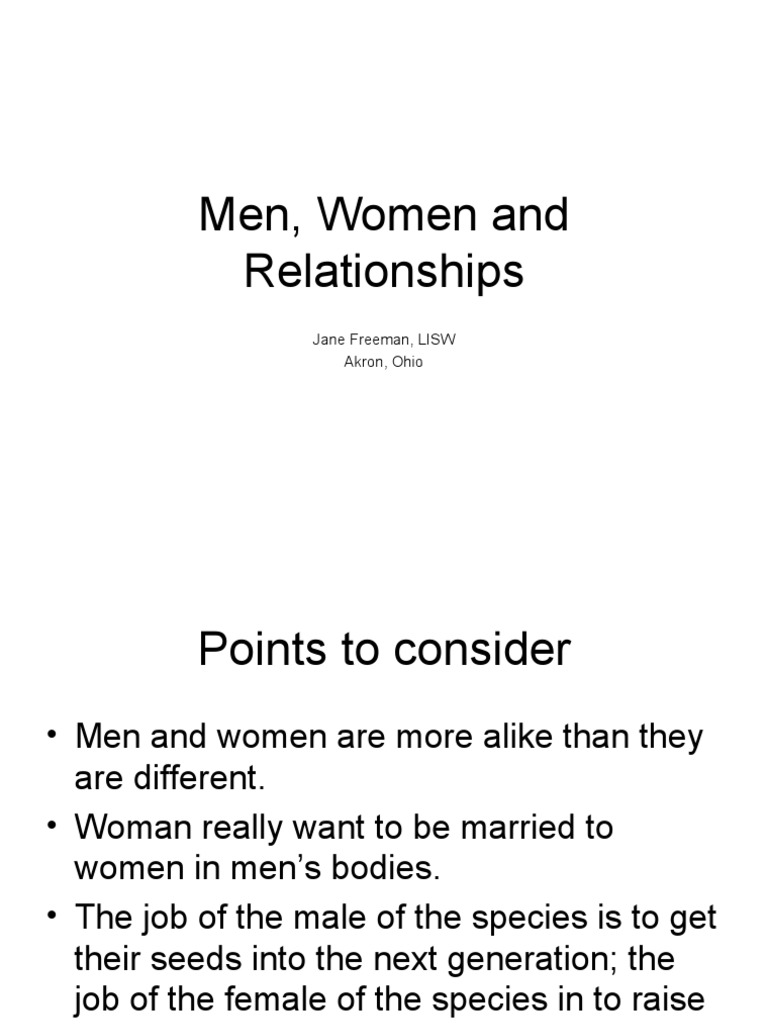 Gender Differences & Relationships | PDF | Gender Role | Aggression