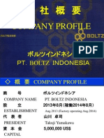 Profile (Pt. Boltz Indonesia)