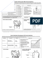 How to Administer IM and SC Vaccine Injections