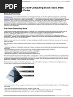 Understanding The Cloud Computing Stack SaaS, PaaS, IaaS