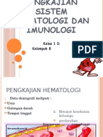 Pengkajian Sistem Hematologi Dan Imunologi