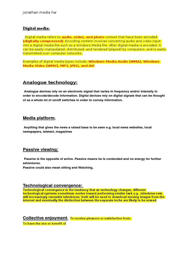 Understanding Digital Media Concepts | PDF | Art