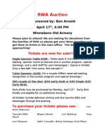 RWA Auction Tickets (2010)