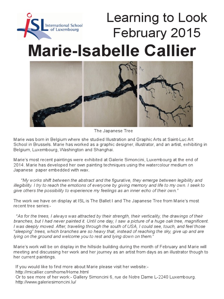 About The Artist | PDF