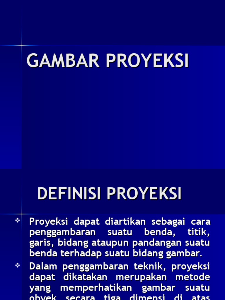 Bahan Ajar Gambar Teknik 3 | PDF