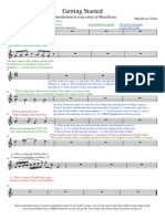 Getting Started: An Introduction To Note Entry in Musescore