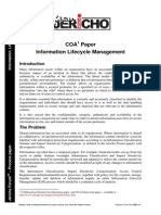 COA Information Lifecycle Management v1.0
